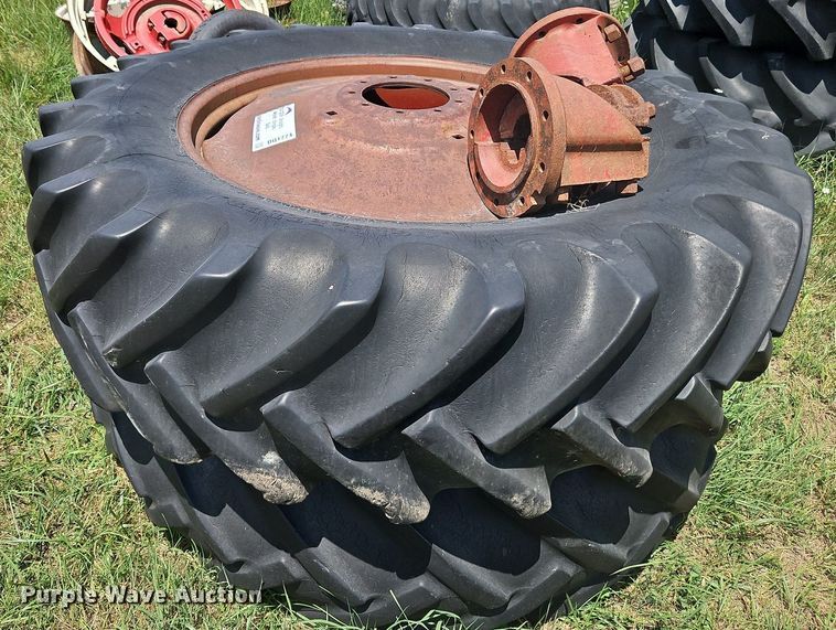 image for item DQ1774 (2) tires and wheels