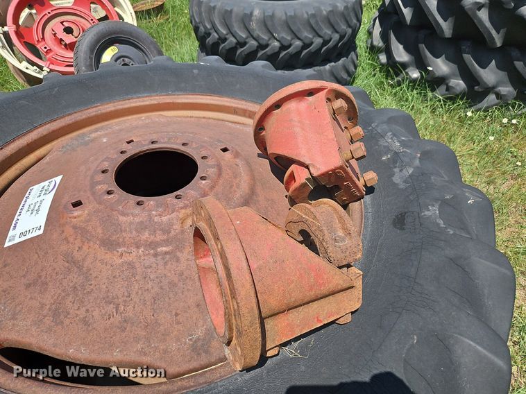 image for item DQ1774 (2) tires and wheels