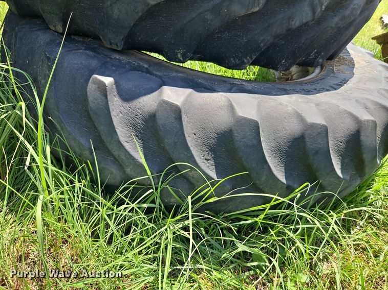 image for item DQ1775 (2) Firestone Radial All Traction FWD 14.9R30 tires