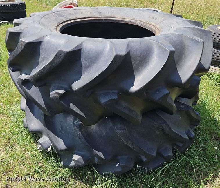 image for item DQ1777 (2) BF Goodrich Silvertown 23.1-34 tires