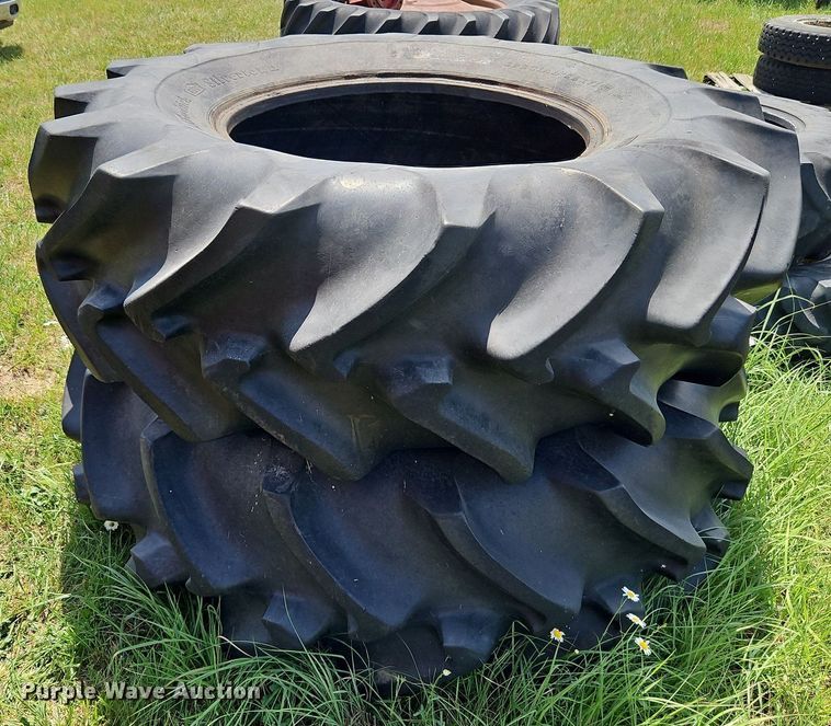 image for item DQ1777 (2) BF Goodrich Silvertown 23.1-34 tires