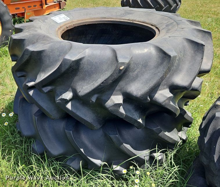image for item DQ1777 (2) BF Goodrich Silvertown 23.1-34 tires