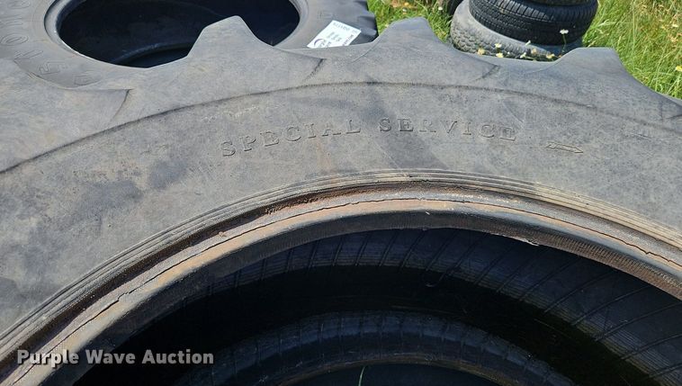 image for item DQ1777 (2) BF Goodrich Silvertown 23.1-34 tires