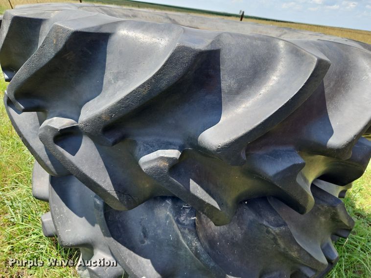 image for item DQ1777 (2) BF Goodrich Silvertown 23.1-34 tires