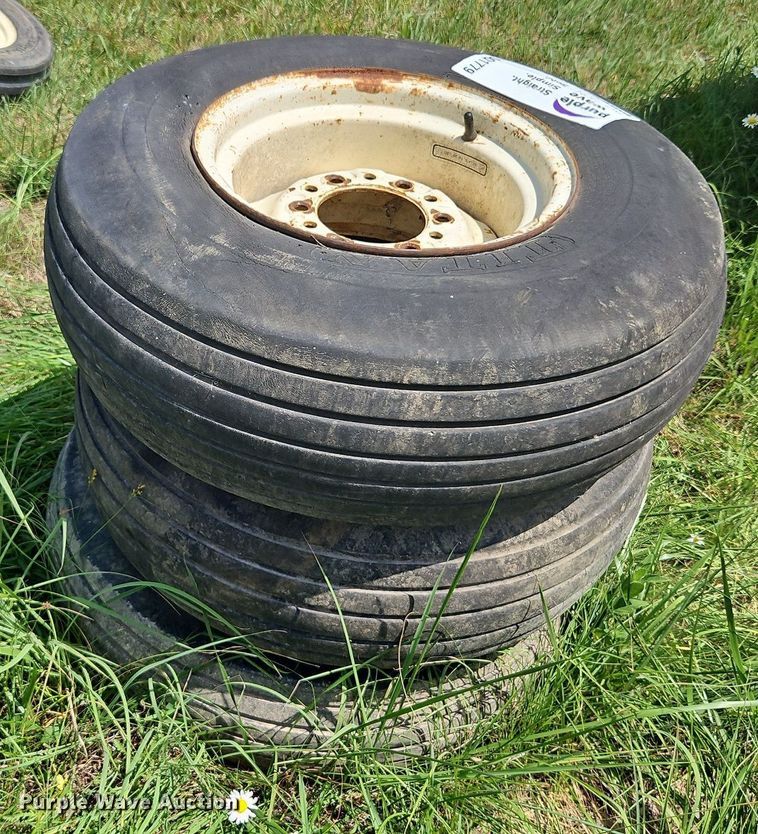 image for item DQ1779 (3) tires and wheels