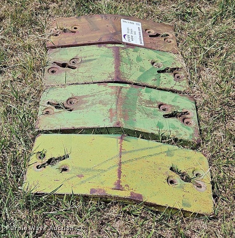 image for item DQ1786 (4) John Deere counter weights