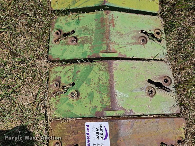 image for item DQ1786 (4) John Deere counter weights