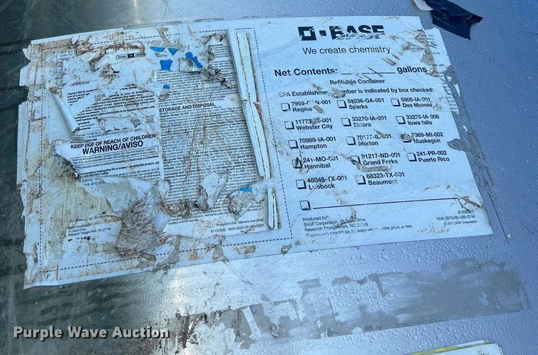 image for item II9215 2500 gallon tank