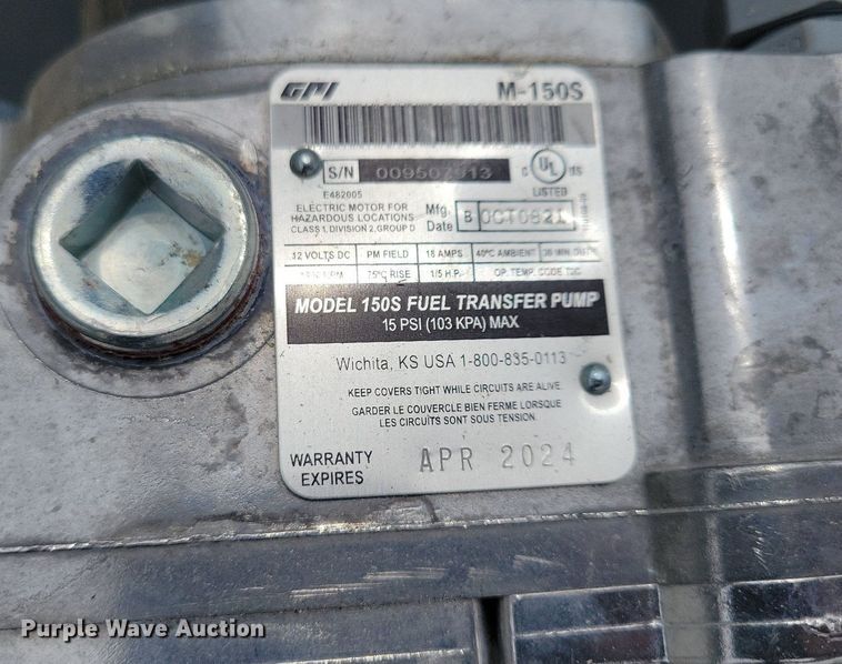 image for item JO9195 (2) auxiliary fuel tanks