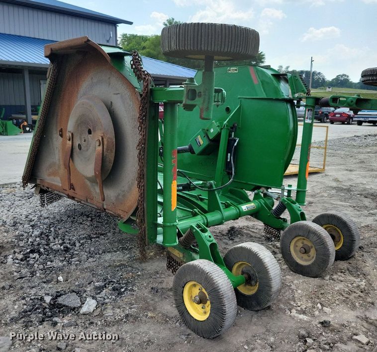 image for item JO9239 John Deere HX15  batwing rotary mower
