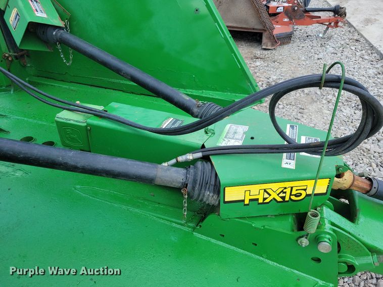 image for item JO9239 John Deere HX15  batwing rotary mower
