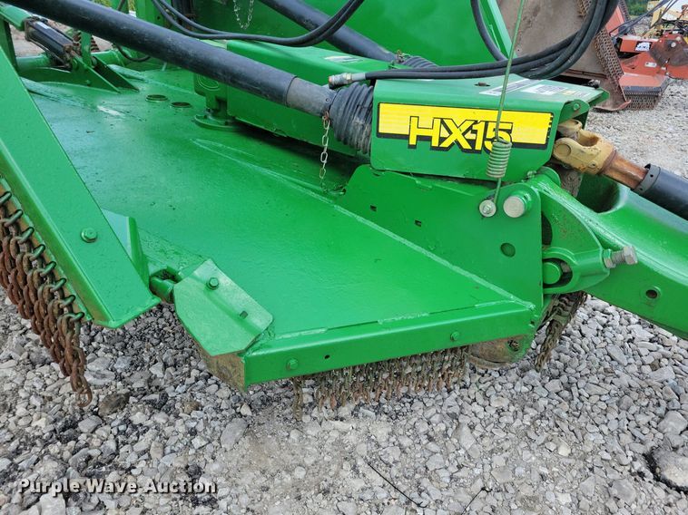 image for item JO9239 John Deere HX15  batwing rotary mower