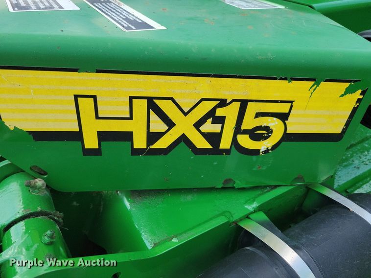 image for item JO9239 John Deere HX15  batwing rotary mower