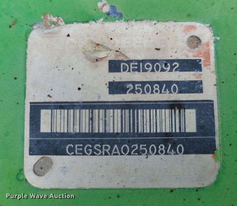 image for item JO9239 John Deere HX15  batwing rotary mower