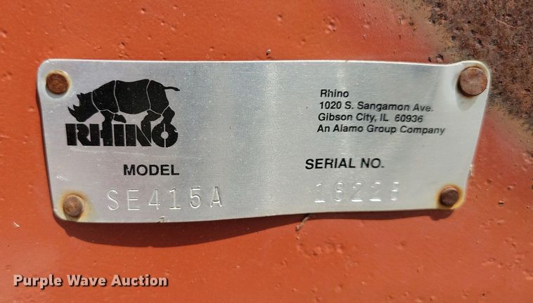 image for item JO9240 Rhino SE15-4A  batwing rotary mower