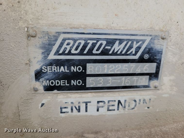 image for item JO9258 RotoMix 533-16  feed mixer