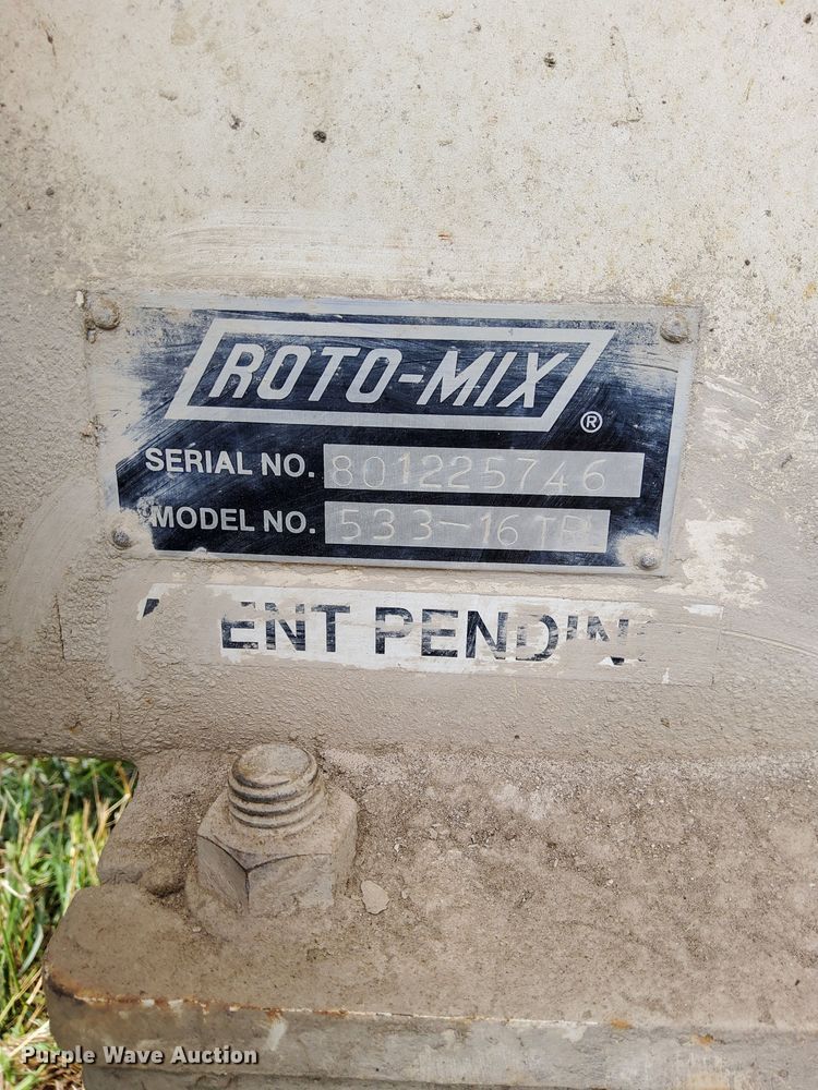 image for item JO9258 RotoMix 533-16  feed mixer