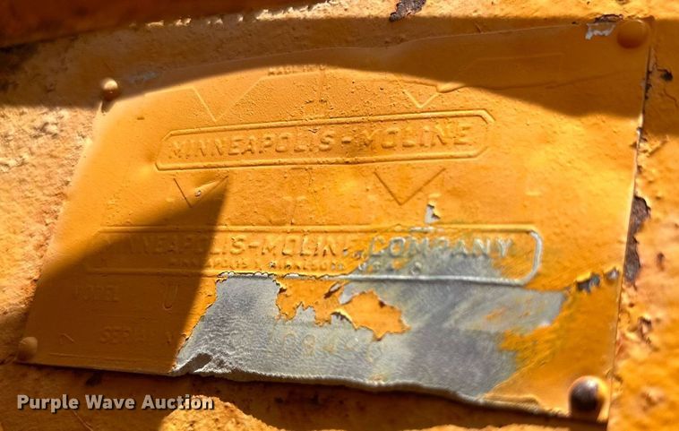 image for item KM9873 Minneapolis Moline UB  tractor