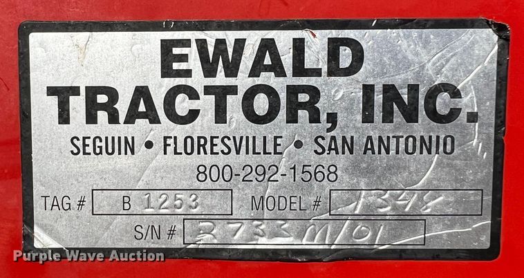 image for item LF9321 Rhino 1348  side boom rotary mower