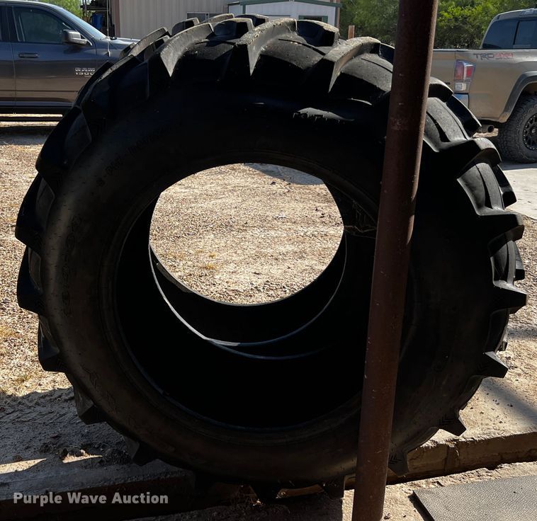 image for item LF9322 (2) Galaxy Earth-Pro 18.4-34 tires