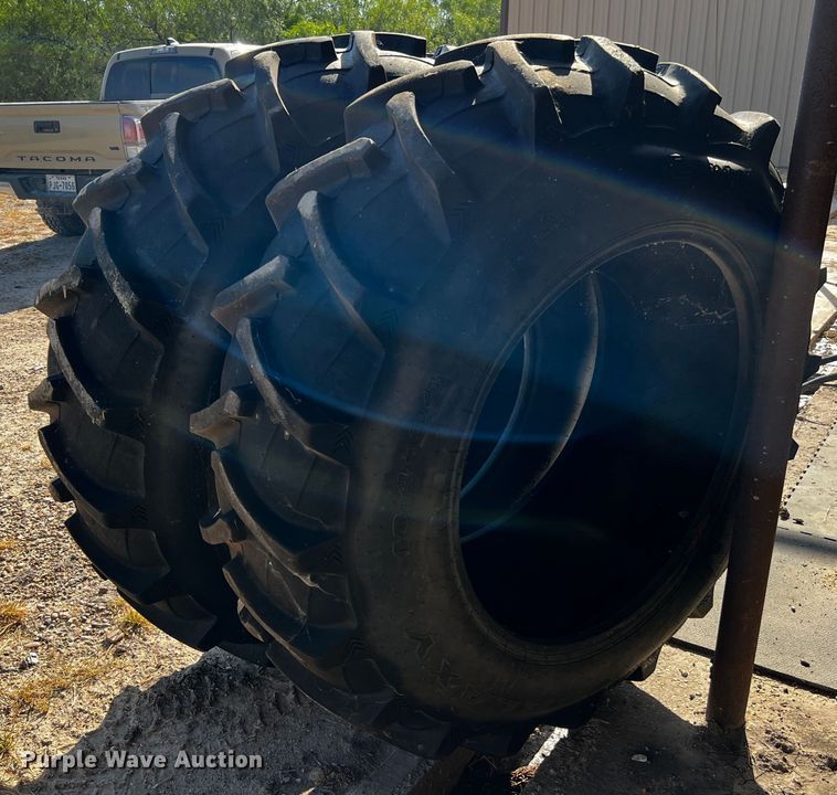 image for item LF9322 (2) Galaxy Earth-Pro 18.4-34 tires