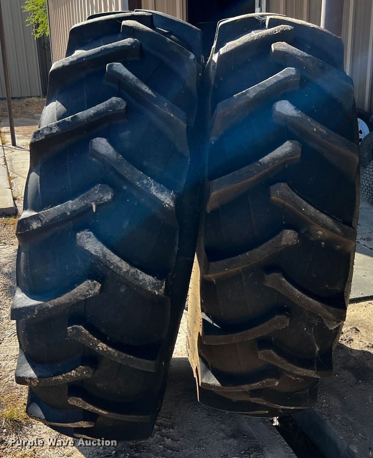 image for item LF9322 (2) Galaxy Earth-Pro 18.4-34 tires