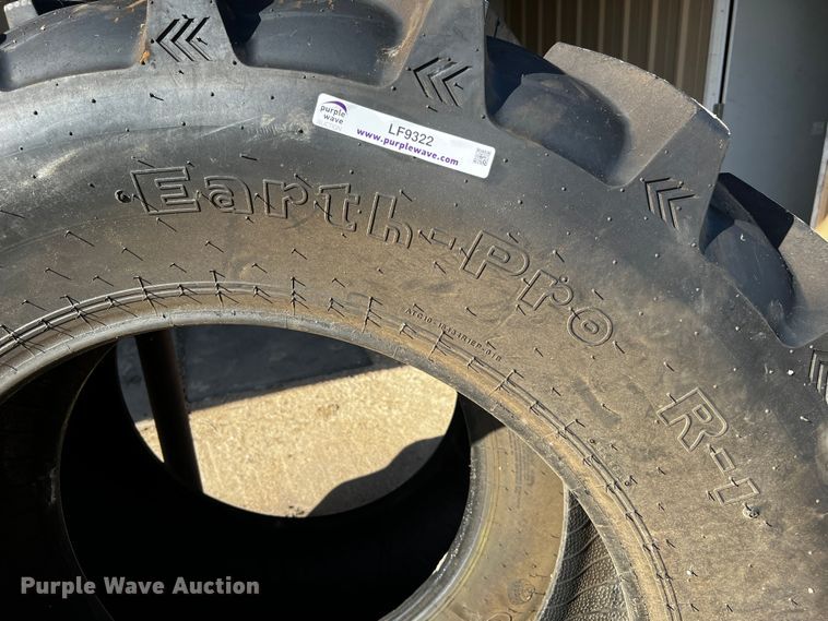 image for item LF9322 (2) Galaxy Earth-Pro 18.4-34 tires