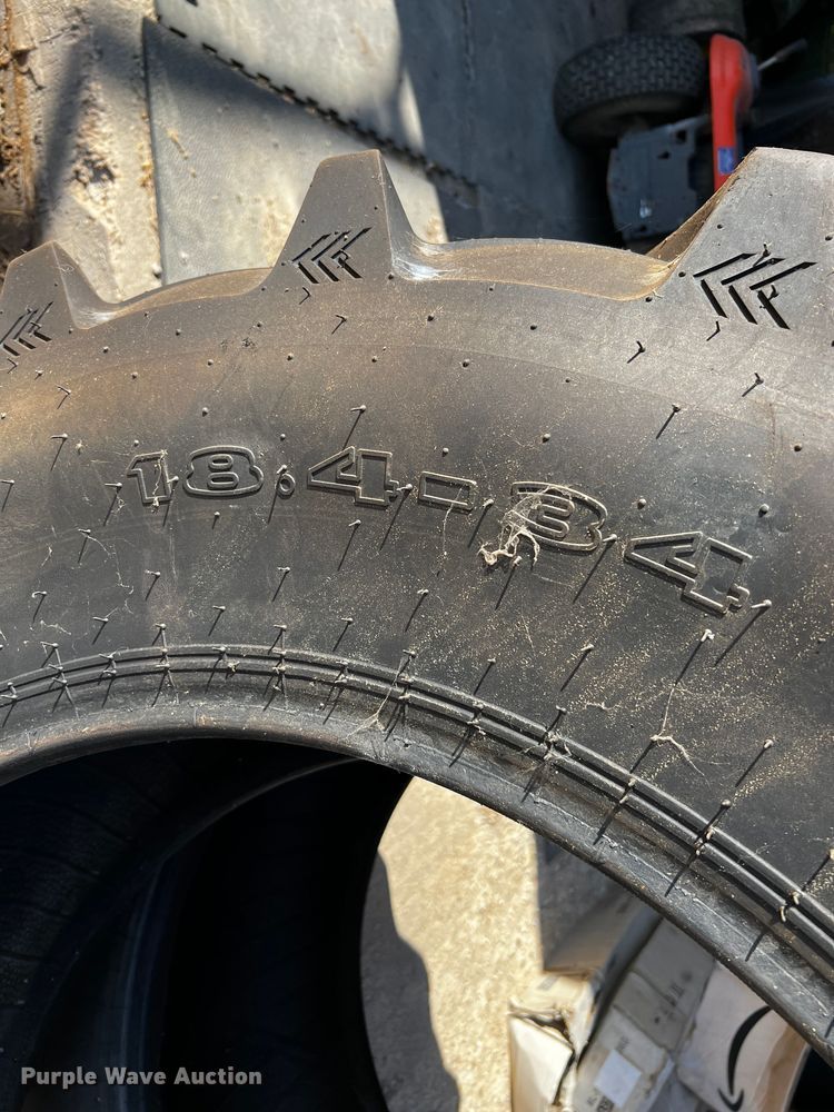 image for item LF9322 (2) Galaxy Earth-Pro 18.4-34 tires