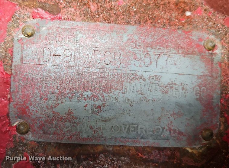 image for item LL9268 McCormick WD-9  tractor