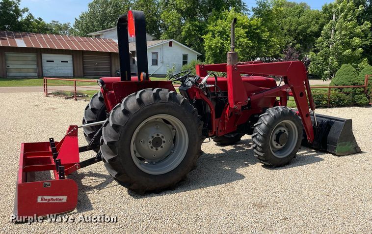 image for item LS9301 1994 Case IH 595  MFWD tractor