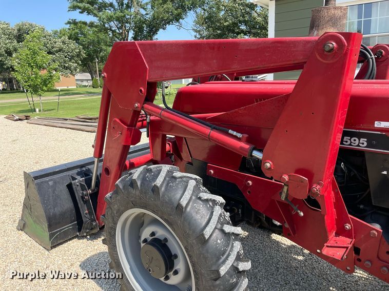 image for item LS9301 1994 Case IH 595  MFWD tractor