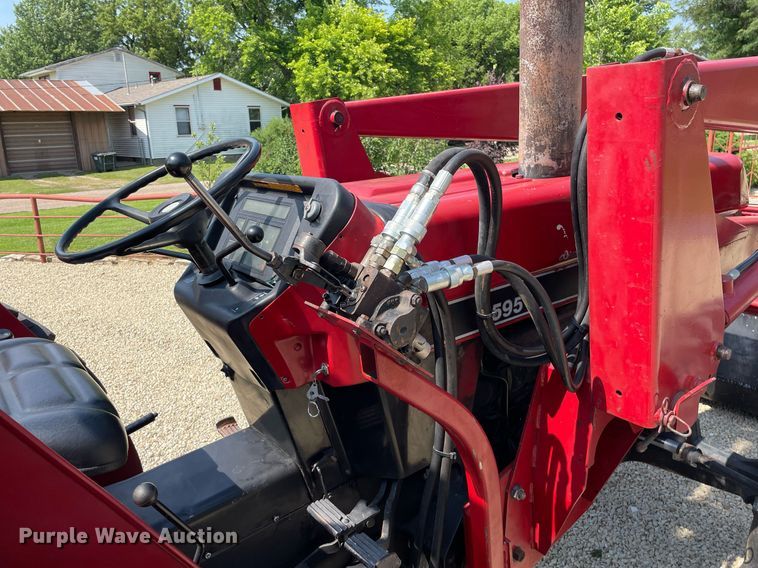 image for item LS9301 1994 Case IH 595  MFWD tractor