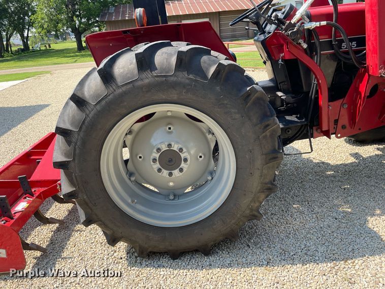 image for item LS9301 1994 Case IH 595  MFWD tractor