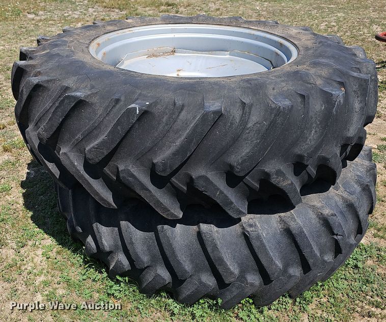 image for item LW9754 (2) 18.4R38 tires and wheels