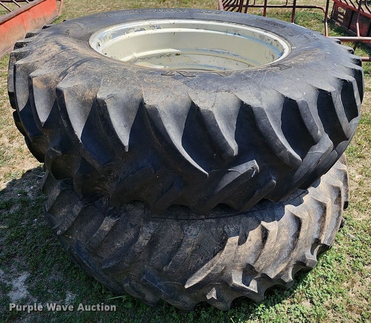 image for item LW9755 (2) 20.8-38 tires and wheels