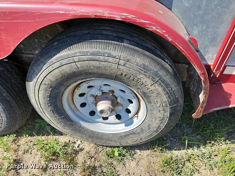 image for item LW9768 2007 Travalong Advantage  livestock trailer