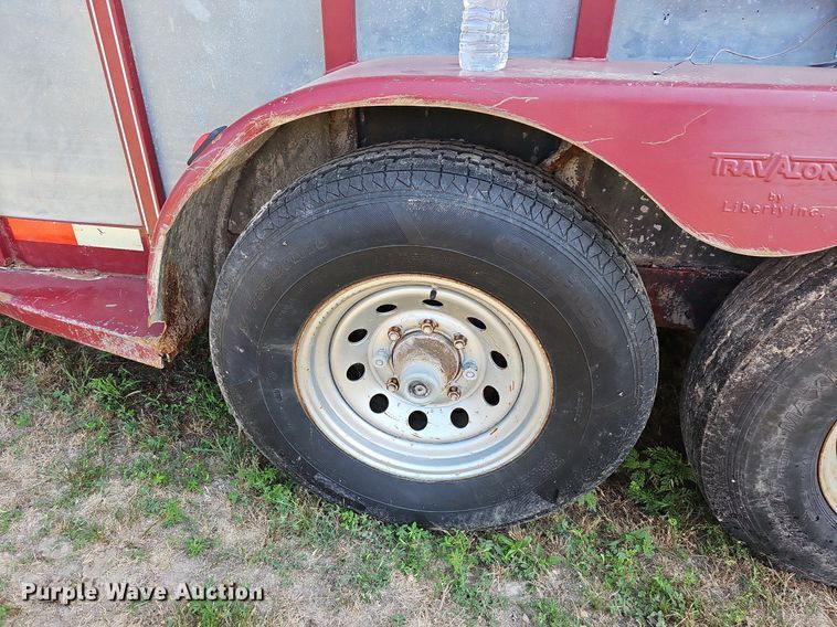 image for item LW9768 2007 Travalong Advantage  livestock trailer