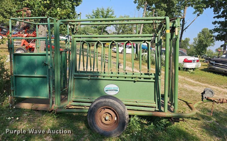 image for item LW9780 Powder River  livestock squeeze chute