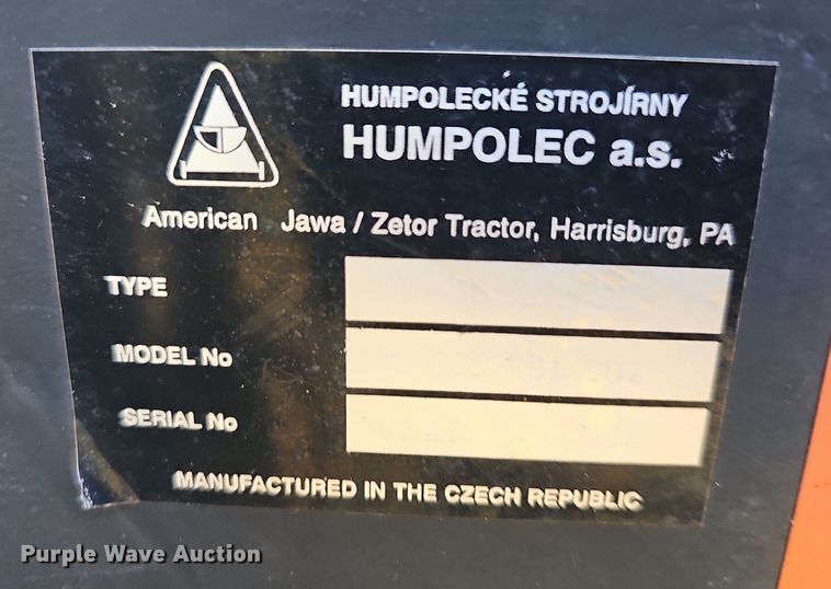 image for item LW9781 Zetor 4341  MFWD tractor