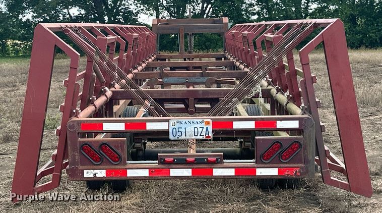 image for item MB9565 2012  Hay bale trailer