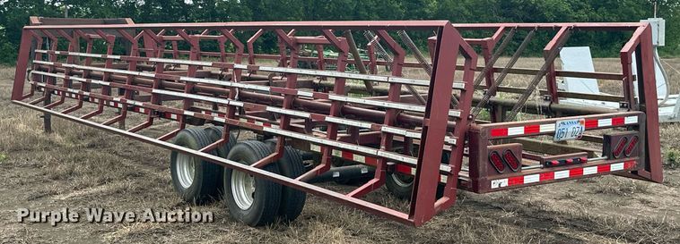 image for item MB9565 2012  Hay bale trailer