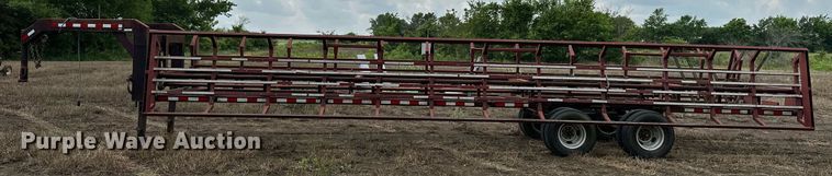 image for item MB9565 2012  Hay bale trailer