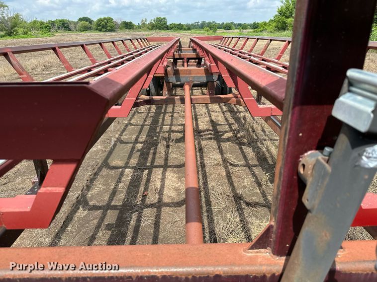 image for item MB9565 2012  Hay bale trailer