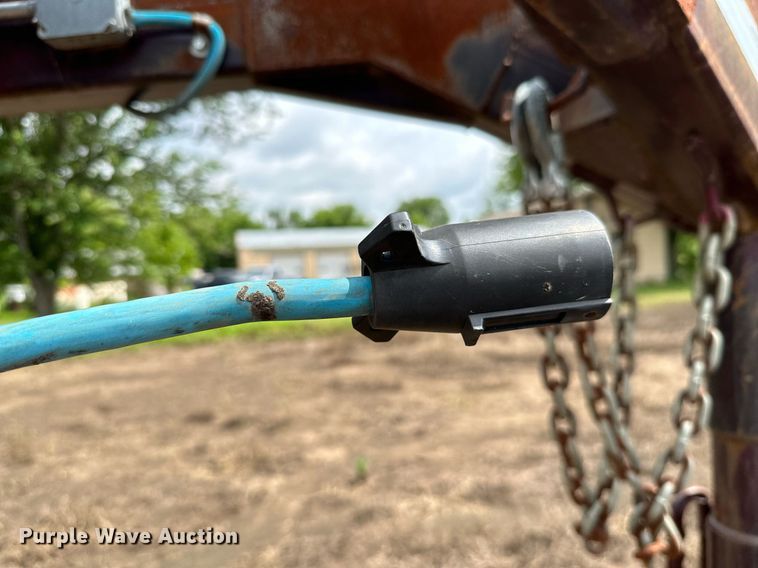 image for item MB9565 2012  Hay bale trailer