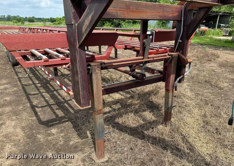 image for item MB9565 2012  Hay bale trailer