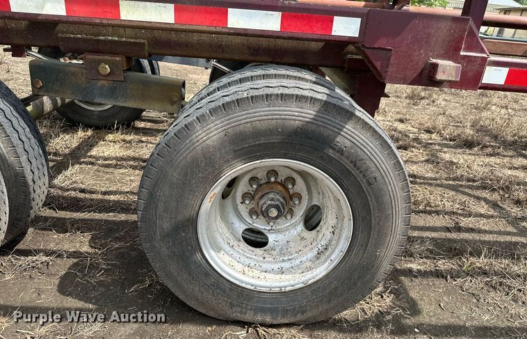 image for item MB9565 2012  Hay bale trailer