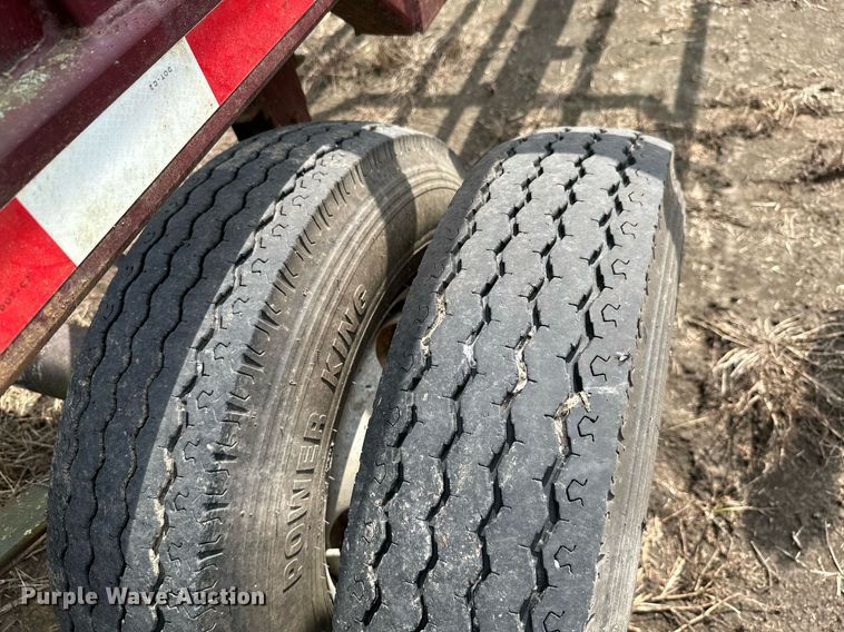 image for item MB9565 2012  Hay bale trailer