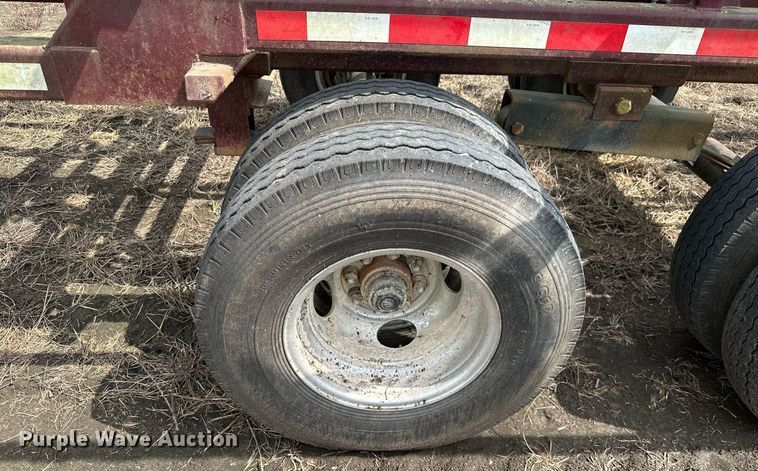image for item MB9565 2012  Hay bale trailer