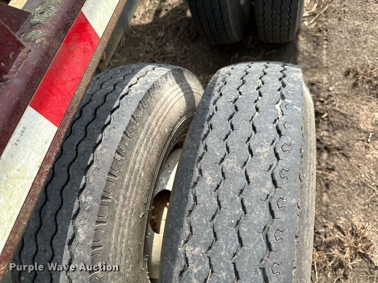 image for item MB9565 2012  Hay bale trailer