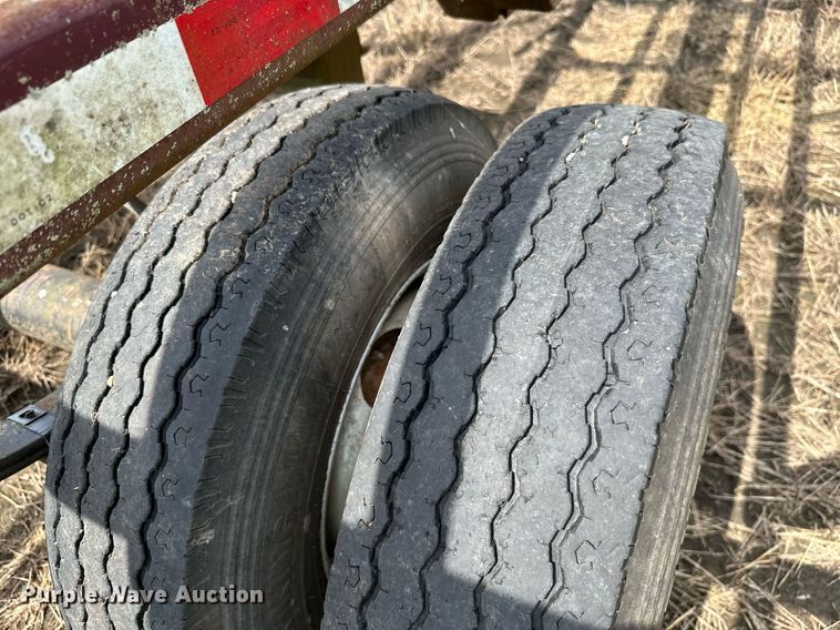 image for item MB9565 2012  Hay bale trailer